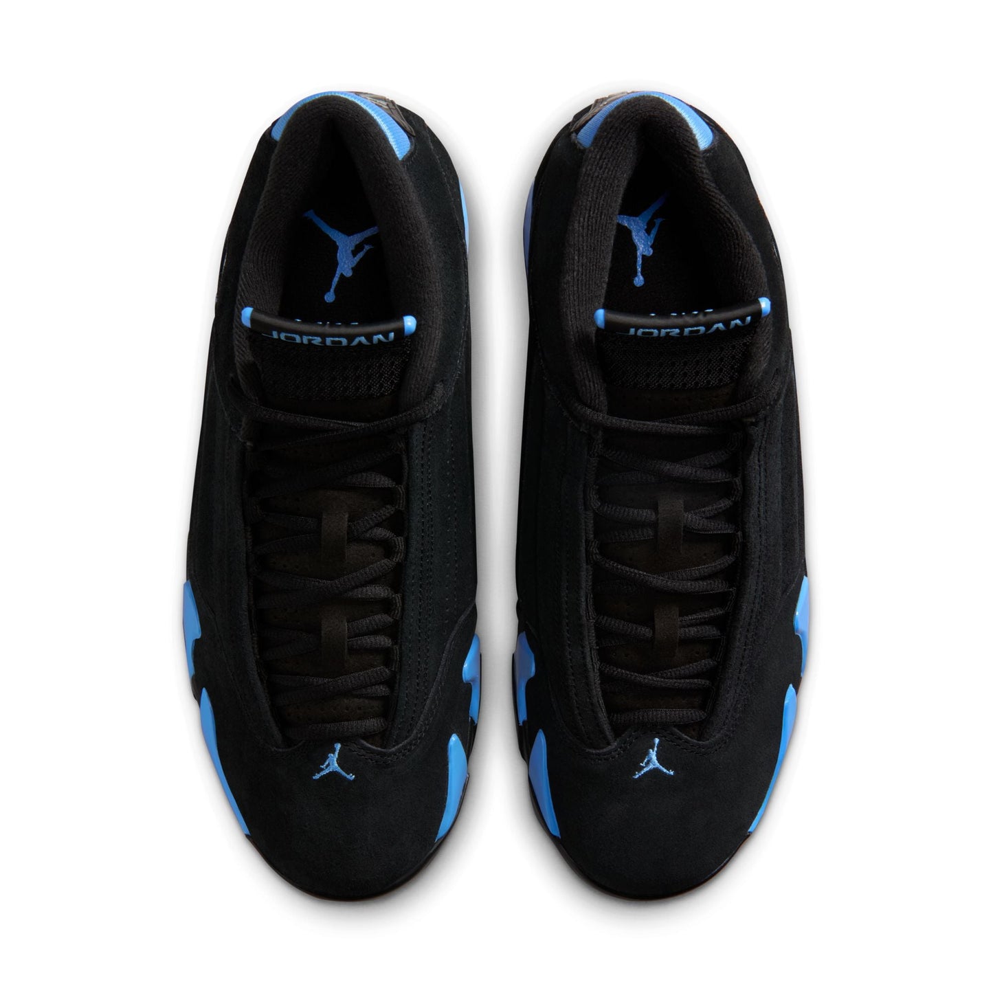 Air Jordan Mens 14 Retro - Black/University Blue